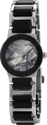 Produktbild von Akzent Damenuhr mit Metallarmband