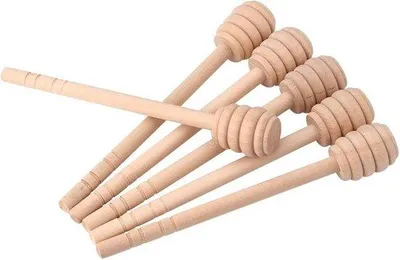 Immagine prodotto di Piccoli cucchiai di legno da 15 cm, 50 pezzi, decorativi