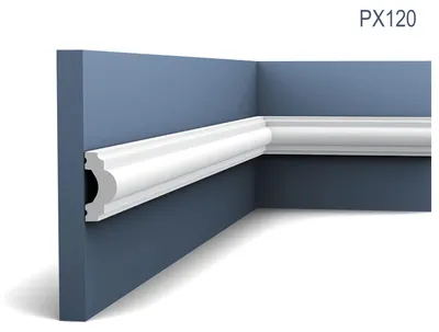 Produktbild von Orac Decor PX120 AXXENT Profilleiste Zierleiste Wand-Profil-Fries-Leiste | 2 m