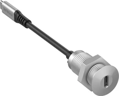 Obrázek produktu pro Vivolink PROUSBCMF0.3SOCKET, 0,3 m, USB C, USB C, USB 3.2 Gen 2 (3.1 Gen 2), Šedá