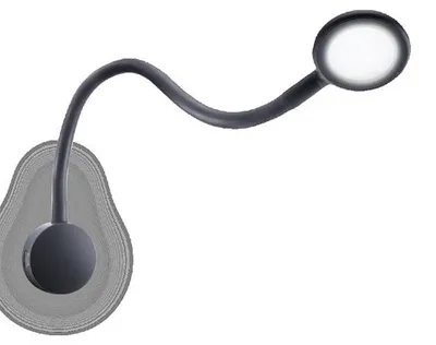 Zdjęcie produktu dla Lampa do czytania DOMETIC LED z giętkim ramieniem – długość 37,2 cm – 12 V – 120 lm – TOUCH + 2 x USB