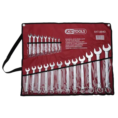 Produktbild von KS Tools Ringmaulschlüssel-Satz abgewinkelt 21-tlg. 517.0043