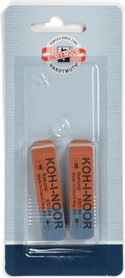 Productafbeelding van Gummetjes, geschikt voor potloden en fineliners, Koh-I-Noor, 2 stuks