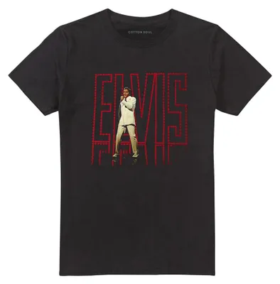 Immagine prodotto di Elvis Presley - Maglietta "68 Album" da uomo/donna unisex TV33315 (XXL) (Nero)