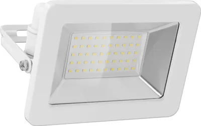 Image de Projecteur d'extérieur LED Goobay 53875, 50 W, blanc - avec un flux lumineux de 4250 lm, une lumière blanc neutre (4000 K) et un presse-étoupe M16, adapté à une utilisation en extérieur (IP65)