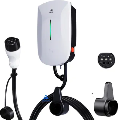 Obrázek produktu pro Nabíječka pro elektromobily, kompatibilita s typem 2, možnost rychlého nabíjení, 7KW plug and play