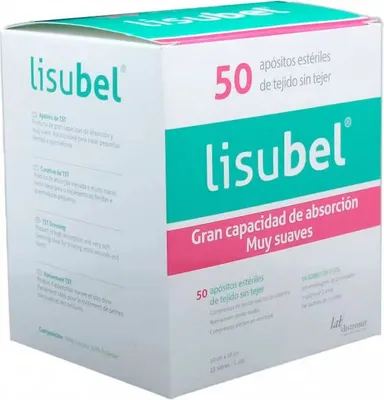Immagine prodotto di Lisubel 50 cerotti in tessuto sterile 10x10