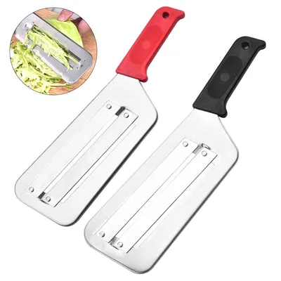 Produktbild von Gemüsehobel Edelstahl, Krautschneider für Kohl & Gemüse, manuell, schnell & effizient, Küchenhelfer für Salat & Sauerkraut