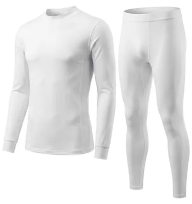 Produktbild von Black Snake Thermounterwäsche Herren Set Langarmshirt und Unterhose - L - Weiß, KI-generiertes Bild