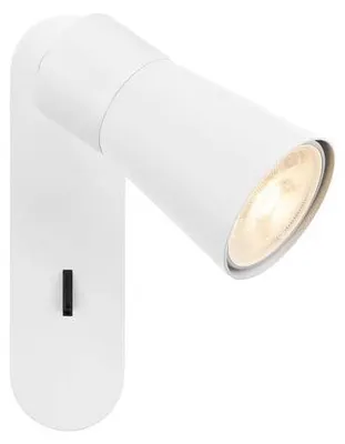 Immagine prodotto di SLV PURI 2.0 Cono, plafoniera da parete e soffitto, interruttore, rettangolare, 1x max. 6W GU10, bianco 1008302
