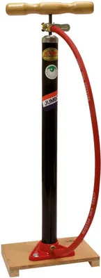 Obrázok produktu pre fahrradpumpe auf Holzbrett mit Dunlop-Ventil