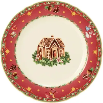 Immagine prodotto di Marieluise 65007 Piatto da colazione rd. avorio / Nostalgia di Natale