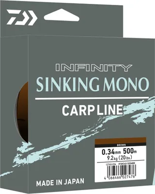 Immagine prodotto di DAIWA INFINITY SINKING, 840m, 0,34mm, 9,2kg / 20,28lbs, marrone, monofilo, 12765-134