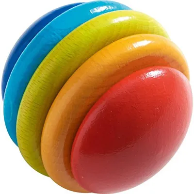Produktbild von HABA Steckspiel Regenbogenball, 1,5 Jahr(e), Buche, Mehrfarbig
