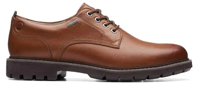 Zdjęcie produktu dla Clarks ClarksPro, sznurowane buty męskie, czarna skóra, rozmiar 11