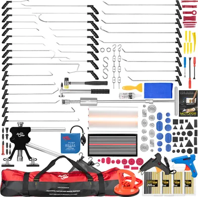 Produktbild von Dellenreparatur Set, Ausbeulwerkzeug-Set, Dellenhebel 34 Stück, Super PDR