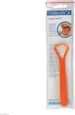 Produktbild von Curaprox Zungenreiniger 201 - Hochwertiger Zungenreiniger für optimale Mundhygiene