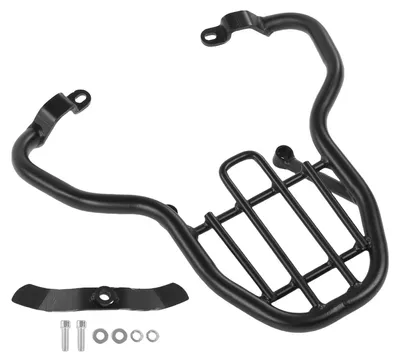 Immagine prodotto di Portapacchi posteriore per moto, spazio di stivaggio aggiuntivo, portapacchi posteriore in acciaio, ricambio per Lambretta X300