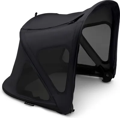 Obrázok produktu pre Bugaboo Bugaboo Fox /Cameleon3 /Lynx Breezy slnečná strieška - Kompatibilná so všetkými kočíkmi Bugaboo Fox - Black