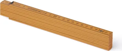Produktbild von Zollstock Metrie Block 52 - 2m Ockerfarbe (PAN 139)