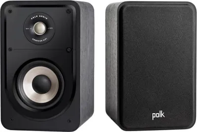 Produktbild von Polk Audio S15e Passiver Full Range Regallautsprecher, schwarz Paar