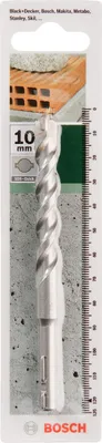 Image de Bosch Accessories 2609256907 Beton-Spiralbohrer 10 mm Gesamtlänge 120 mm SDS-Quick 1 St.