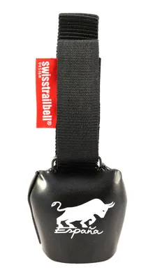 Produktbild von swisstrailbell® Fahrradklingel "Spain Edition" Deep Black: "Spanish Bull Bell", Trailbell