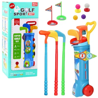 Image de Set de golf chariot bâtons cours sport jeu 20El