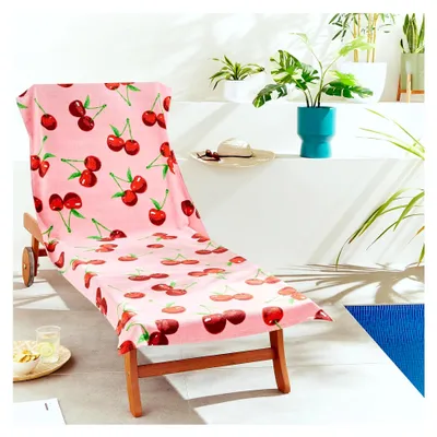 Produktbild von Handtuch für Sonnenliegen, 78 x 200 cm, Rosa
