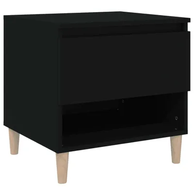 Produktbild von Nachttisch Schwarz 50x46x50 cm Holzwerkstoff