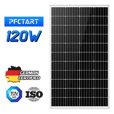 Produktbild von 120W 12V solární panel solární modul PV solární článek mono solární panel
