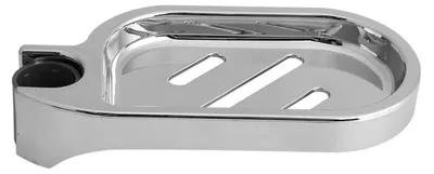 Image de Porte-savon en ABS, barre de douche réglable, gadget pratique pour la salle de bain