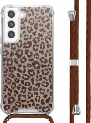 Immagine prodotto di Custodia di design imoshion con cinturino Samsung Galaxy S21 FE - Leopard Mood