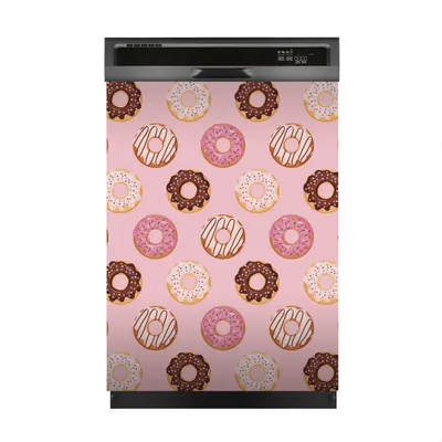 Produktbild von Magnete Dekorative 60x80 cm Küche Magnetmatte Spülmaschine - glasierte Donuts