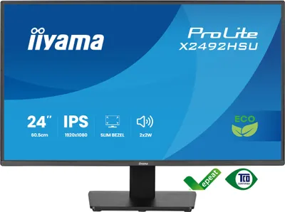 Produktbild von Iiyama 60.5Cm (24") X2492Hsu-B1 16:10 Hdmi+Dp+2Xusb Ips