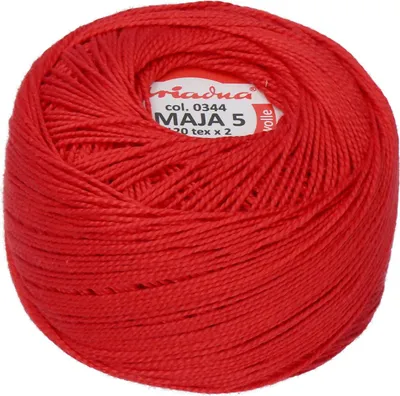 Obrázok produktu pre Háčkovacia priadza Maja 5 50 g - 0344