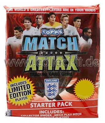 Immagine prodotto di Match Attax - INGHILTERRA - 1 confezione base