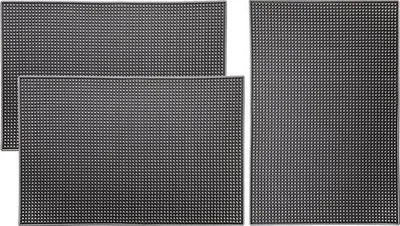 Produktbild von Drei Stücke 45 cm x 30 cm Bar-Servicematten, silikonisches Trockentuch, Anti-Slip-Kautschuk-Barmatte, Ablaufmat für Kaffee, Bars, Restaurants, Arbeitsplatte