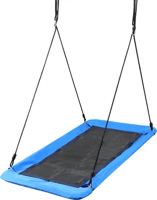 Produktbild von TolleTour Nestschaukel Tellerschaukel Zubehör Erwachsene Höhenverstellbar Gartenschaukel Schaukel Netzschaukel XXL 160CM Bis 300kg