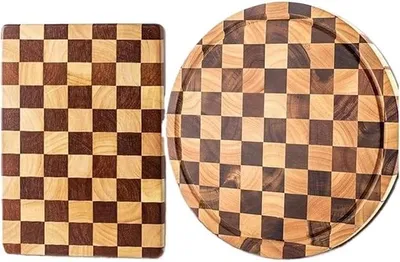 Imagen del producto de Juego de tablas de cortar, con tablas de doble cara y diseño para la cocina