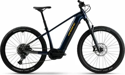 Produktbild von Haibike ALLTRACK 10 27.5 blue/titan/yellow glänzend 27,5" 800 Wh Diamant E-MTB Hardtail in Dunkelblau