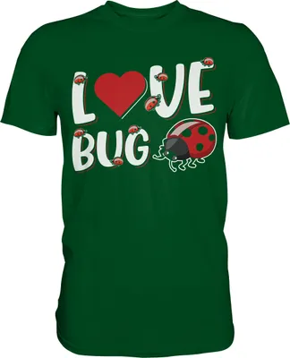 Produktbild von Marienkäfer T-Shirt – Bottle Green / M