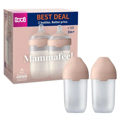 Obrázok produktu pre LOVI Mammafeel Babyflasche 250 ml Doppelpack 0596
