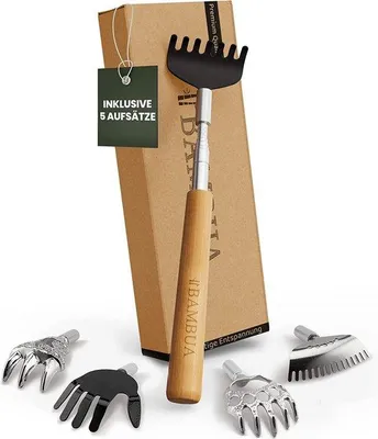 Produktbild von Famanu Rückenkratzer - Massager für Erwachsene, Juckreizlinderung
