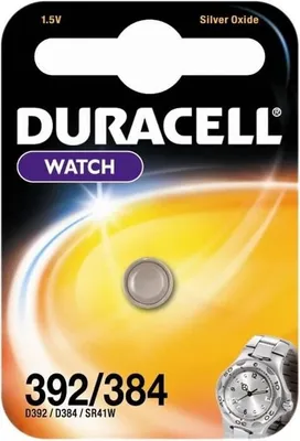 Produktbild von Duracell 953110, Einwegbatterie, SR41, Siler-Oxid (S), 1,5 V, 1 Stück(e), Sichtverpackung