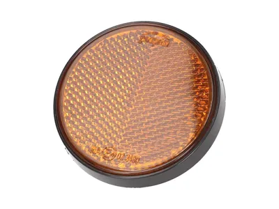 Produktbild von Reflektor rund 55mm orange schraubbar