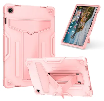 Immagine prodotto di Per Samsung Galaxy Tab A9 Plus custodia ibrida in silicone per tablet con supporto T
