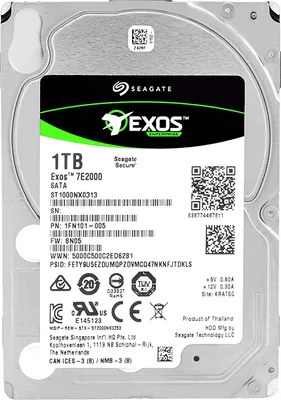 Produktbild von Seagate ST1000NX0313 1TB 128Mb Cache 7200Rpm Sata III 2,5" Exos