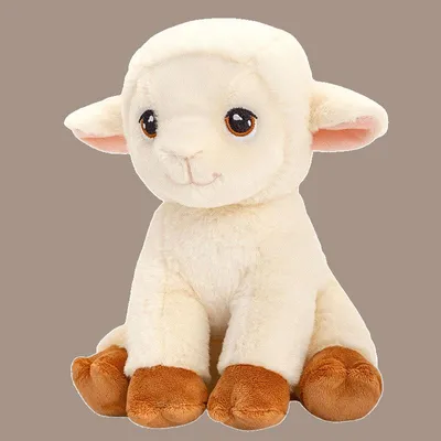 Produktbild von Keel Toys Schaf Spielzeug - 25 cm - Plusch - Bauernhof Tiere - Kuh Spielzeug - Stofftier