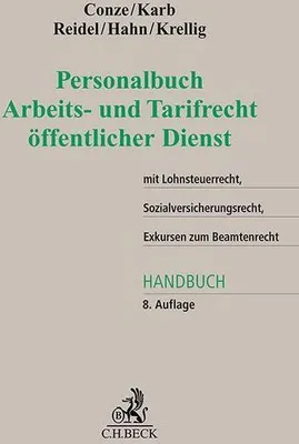 Obrázek produktu pro Personalbuch Arbeits- und Tarifrecht öffentlicher Dienst